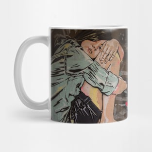 Graffiti Neck Gator Hug Yourself Urban Art Mug